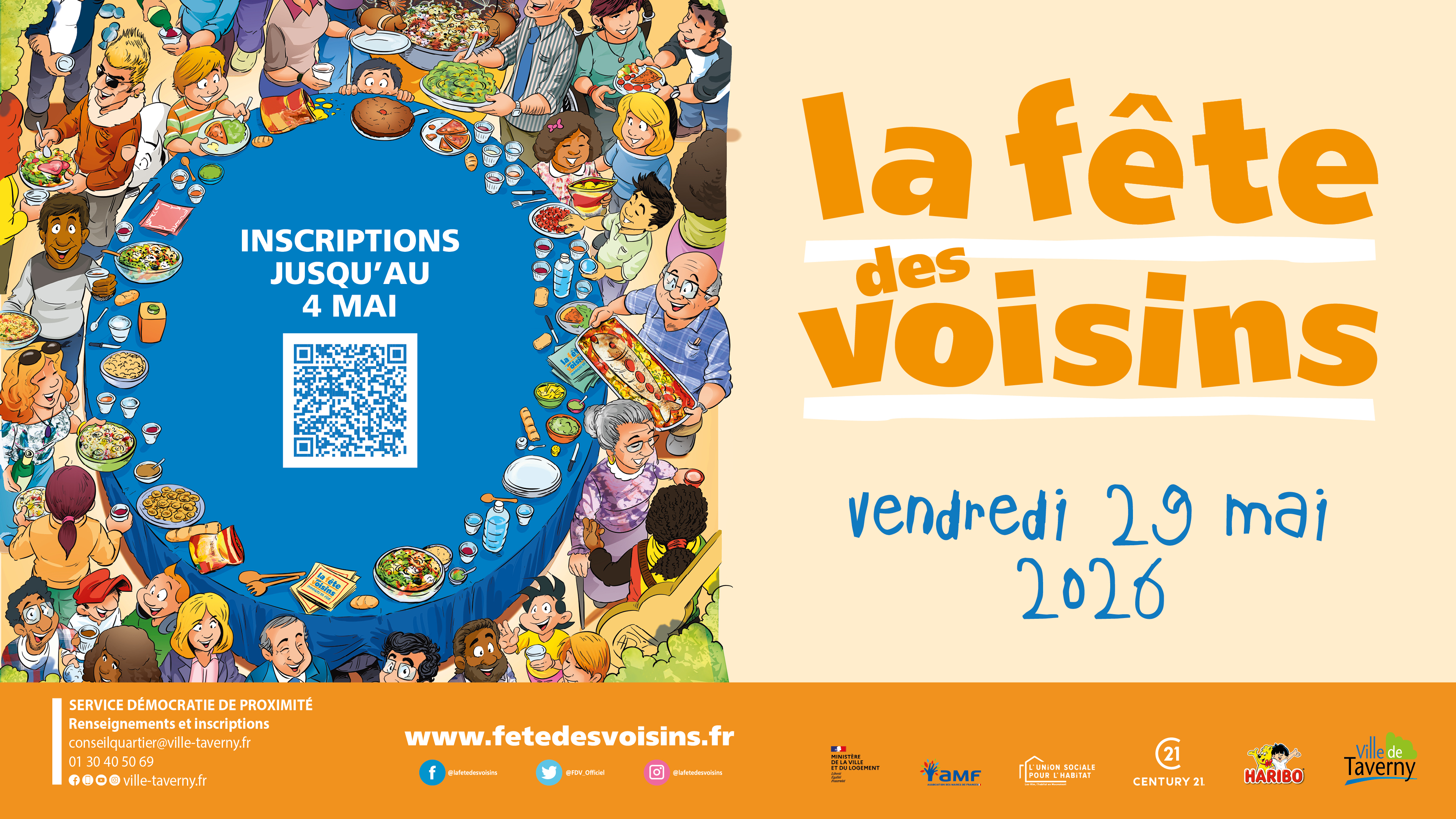 Organisez la Fête des Voisins avec le soutien de la Ville